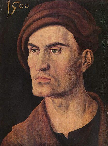 Albrecht Durer Portrat eines jungen Mannes oil painting image